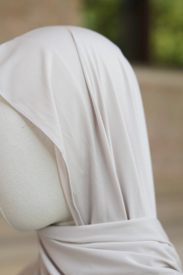 Jersey Hijab Welle “Beige“ - Byaygul
