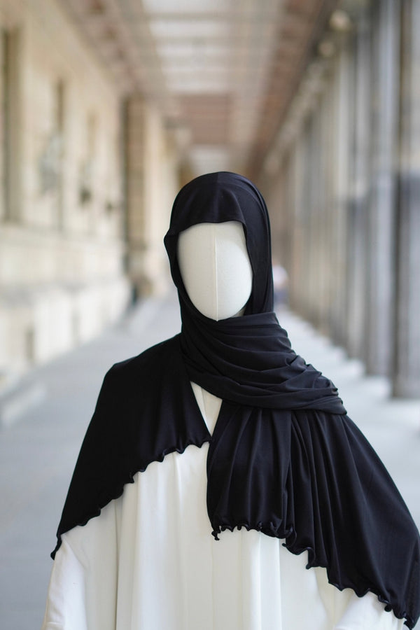 Jersey Hijab Welle “Black“ - Byaygul
