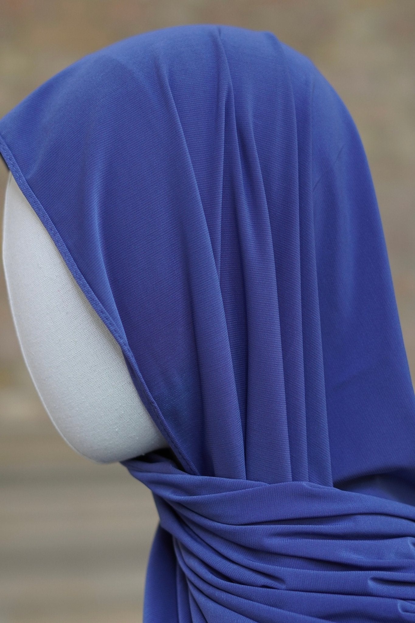 Jersey Hijab Welle “Himmelsblau” - Byaygul