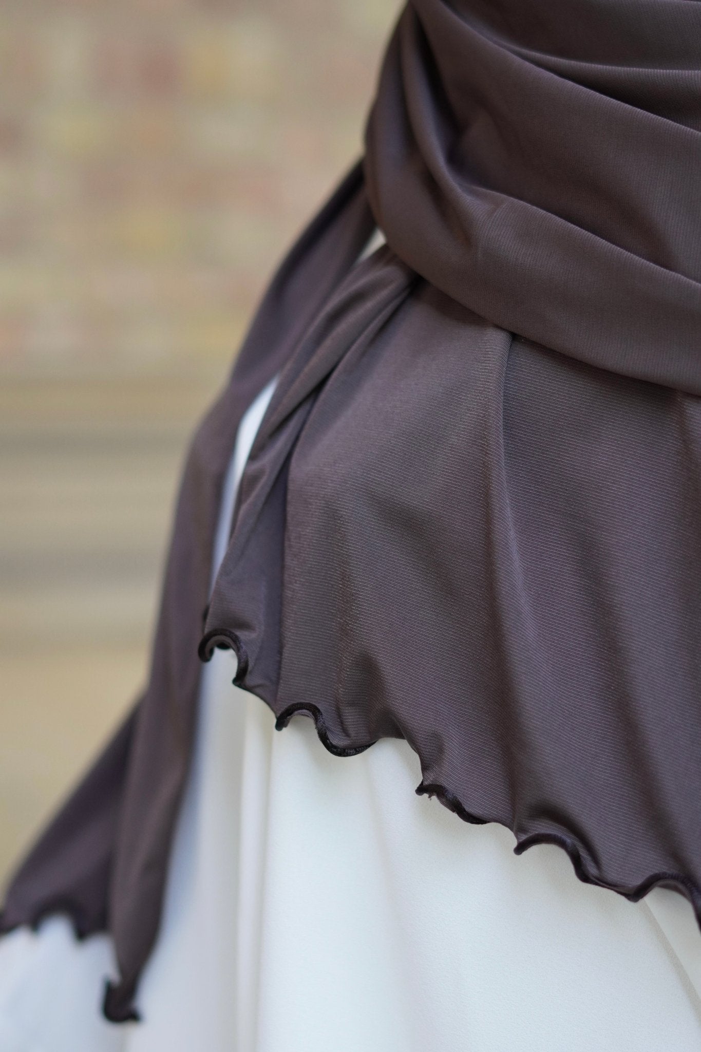 Jersey Hijab Welle “Kaffeetraum” - Byaygul