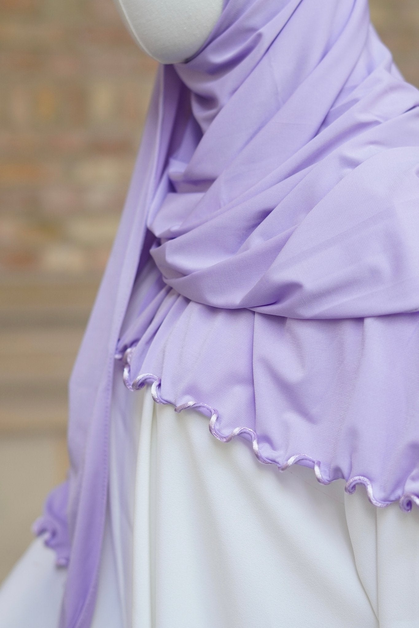 Jersey Hijab Welle “Lavendel” - Byaygul