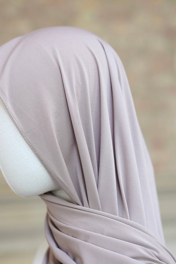 Jersey Hijab Welle “Taupe“ - Byaygul