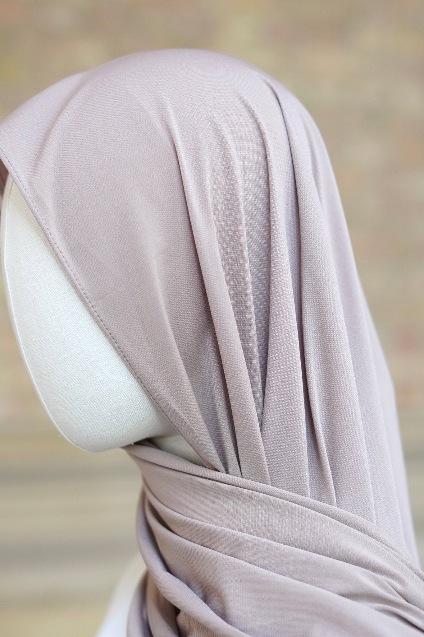 Jersey Hijab Welle “Taupe“ - Byaygul