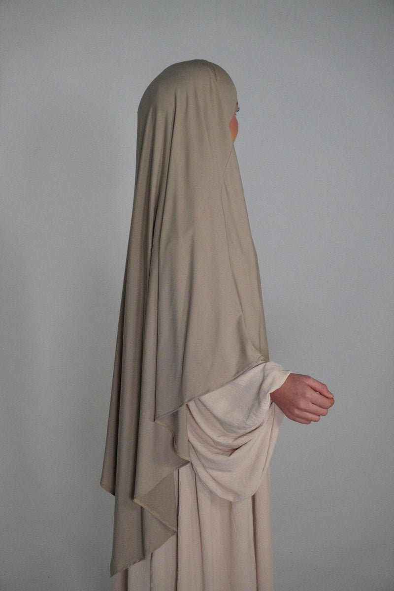 Jersey Khimar beige - Byaygul