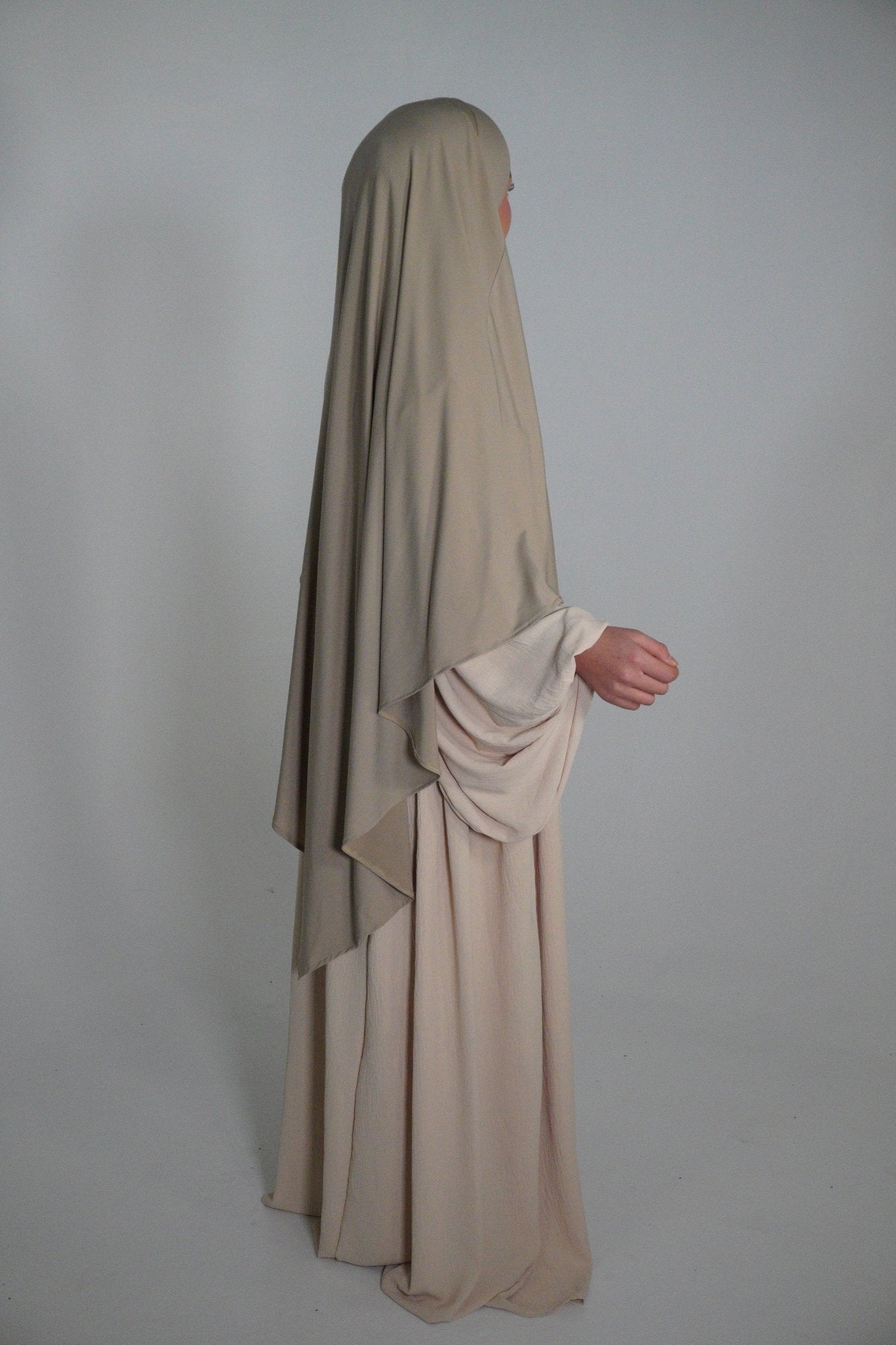 Jersey Khimar beige - Byaygul