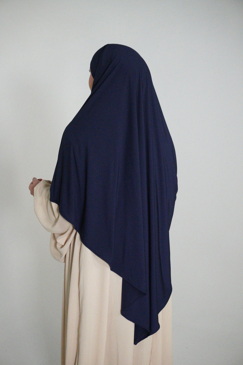Jersey Khimar dunkelblau - Byaygul