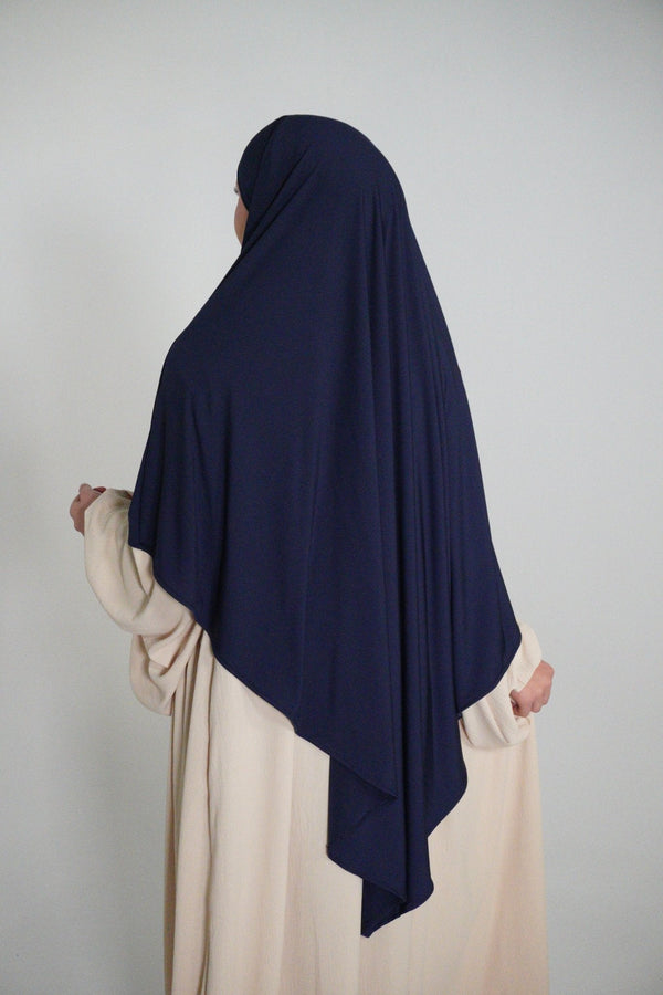Jersey Khimar dunkelblau - Byaygul