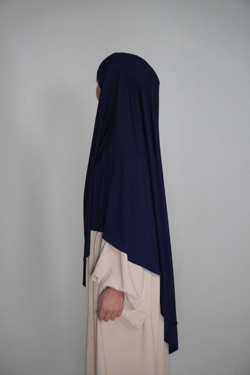 Jersey Khimar dunkelblau - Byaygul