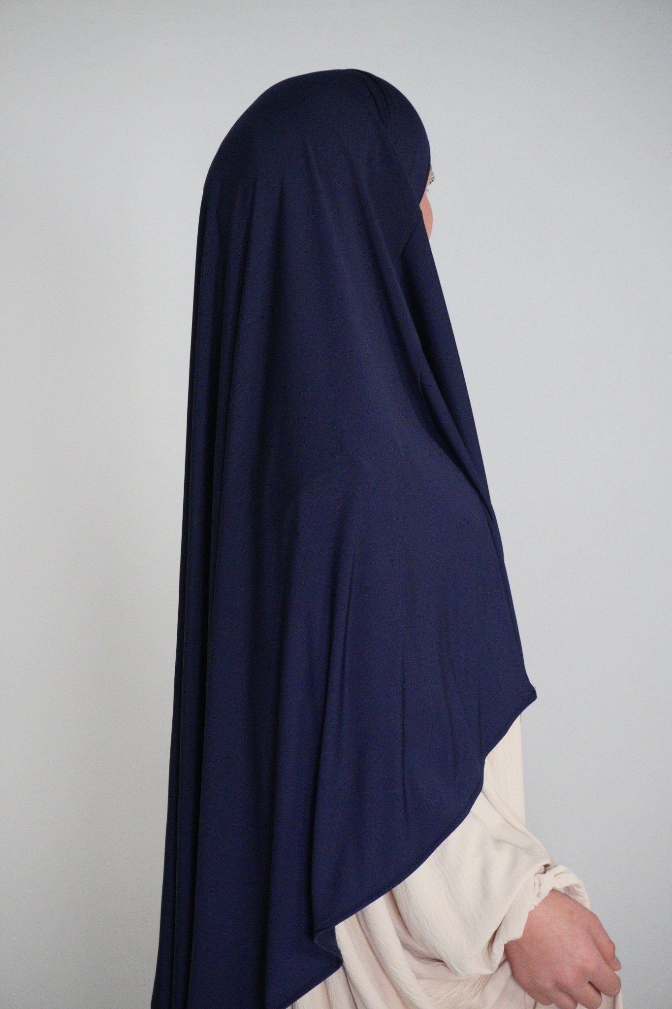 Jersey Khimar dunkelblau - Byaygul