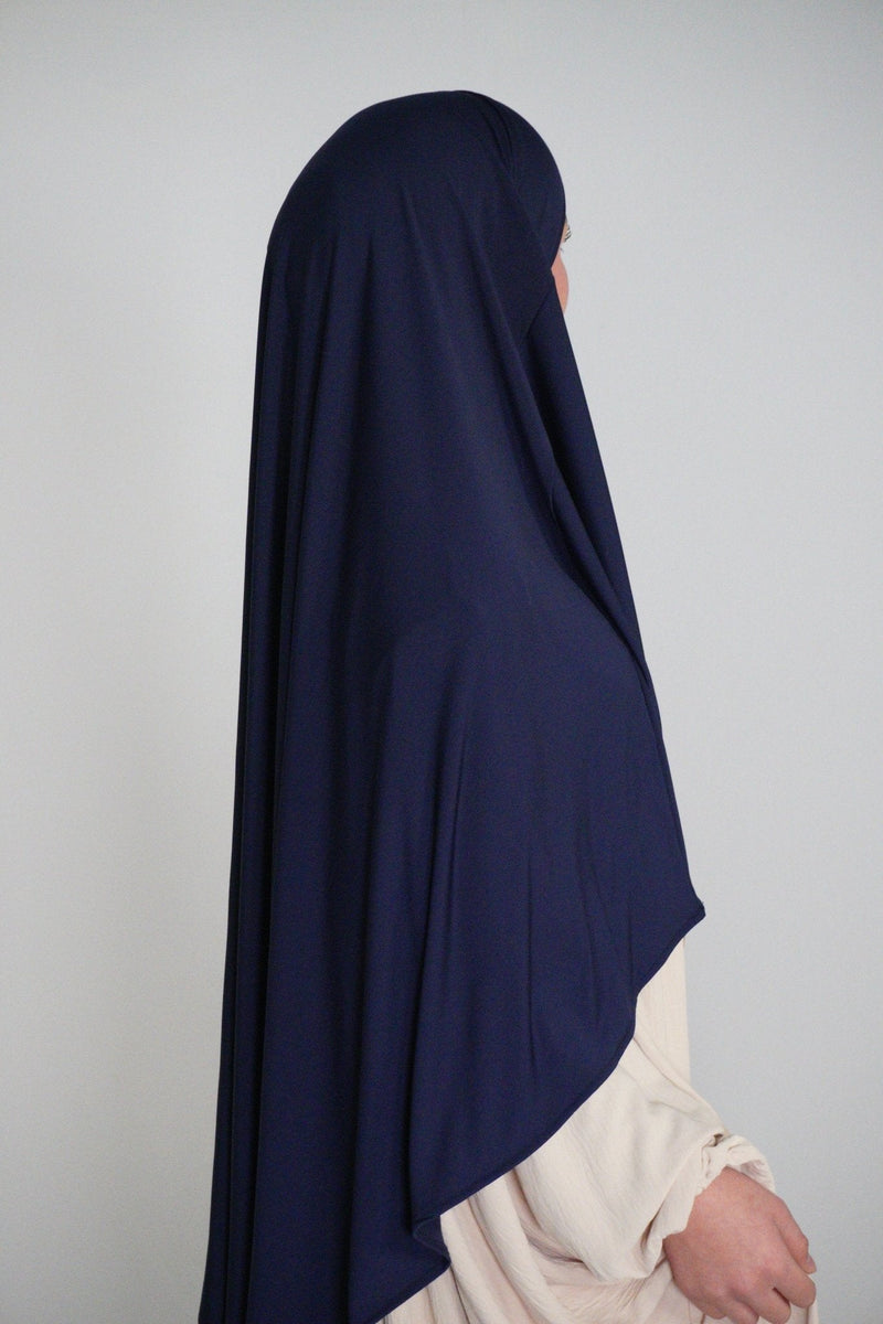 Jersey Khimar dunkelblau - Byaygul