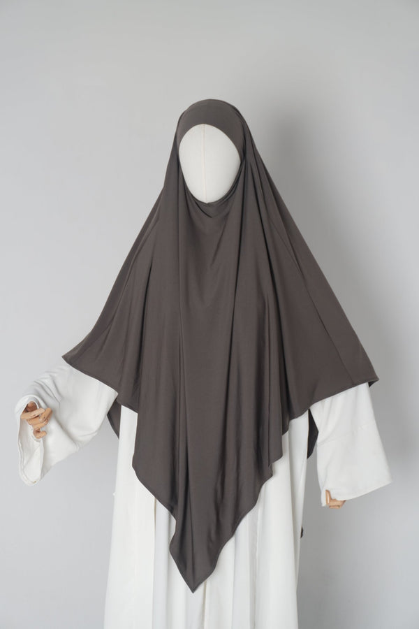Jersey Khimar dunkelgrau - Byaygul