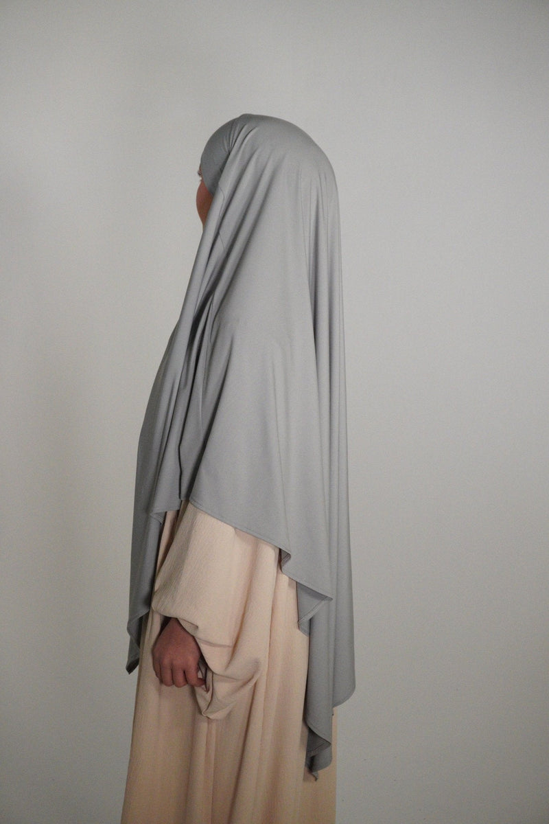 Jersey Khimar hellgrau - Byaygul