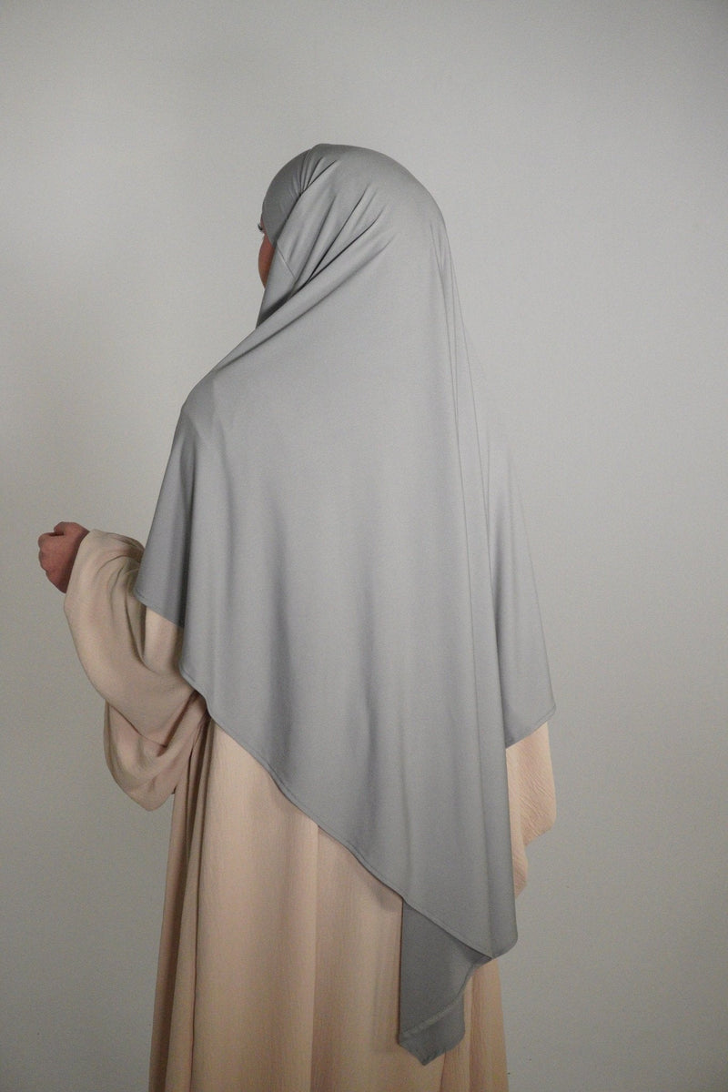 Jersey Khimar hellgrau - Byaygul