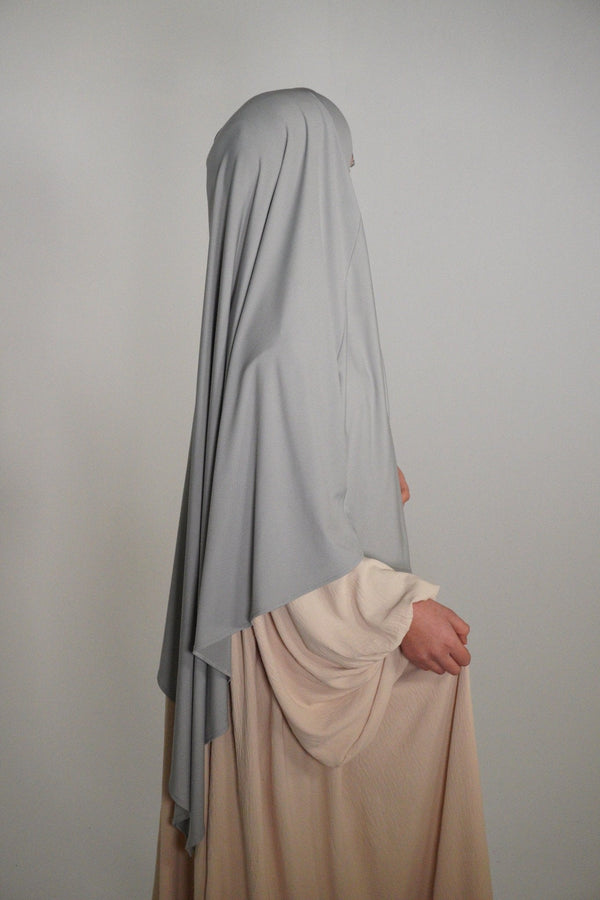 Jersey Khimar hellgrau - Byaygul