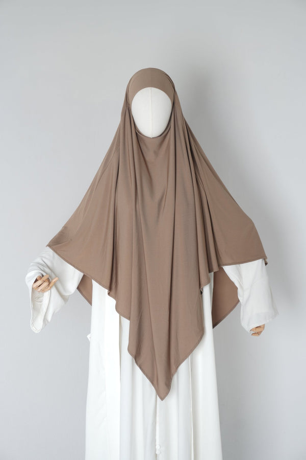 Jersey Khimar mocha - Byaygul