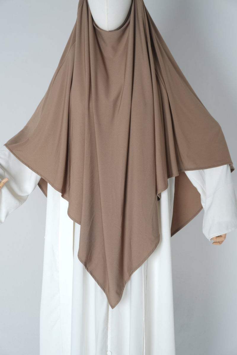 Jersey Khimar mocha - Byaygul