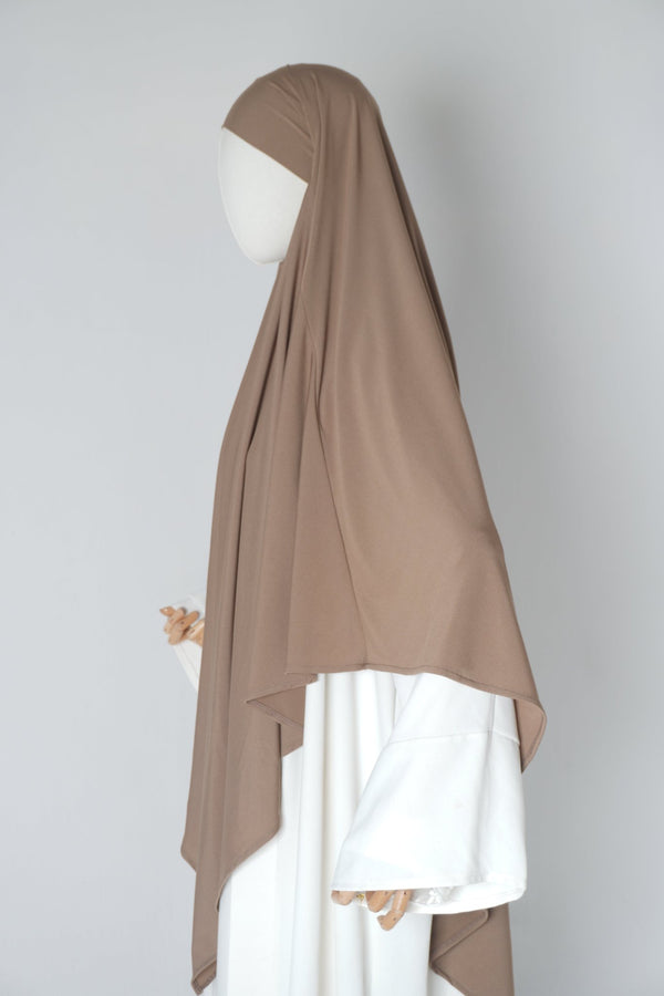 Jersey Khimar mocha - Byaygul