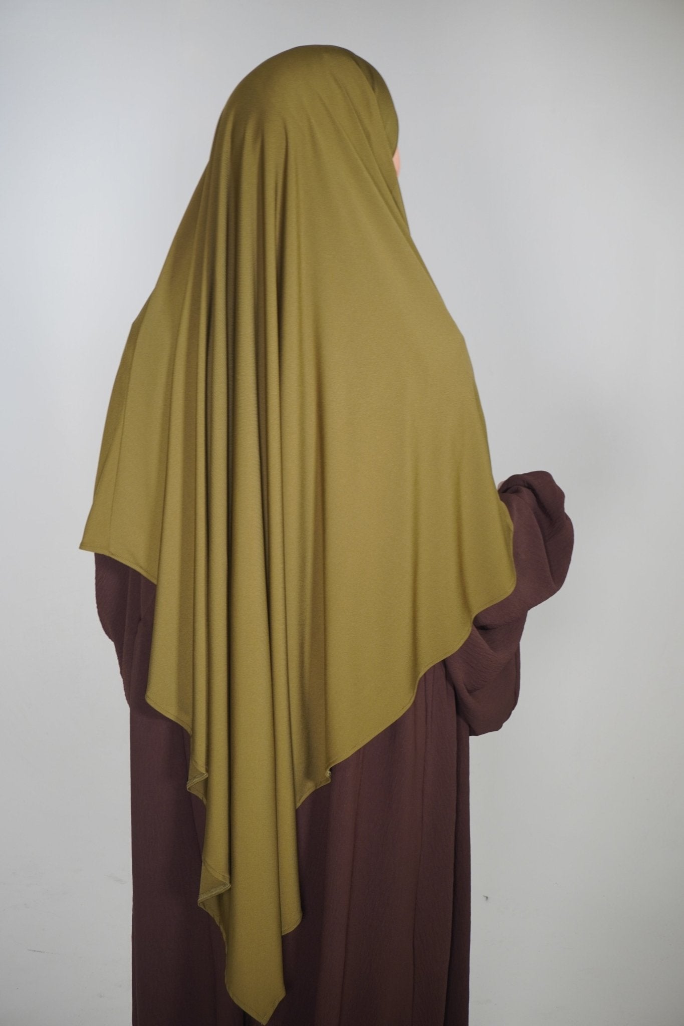Jersey Khimar olivgrün - Byaygul