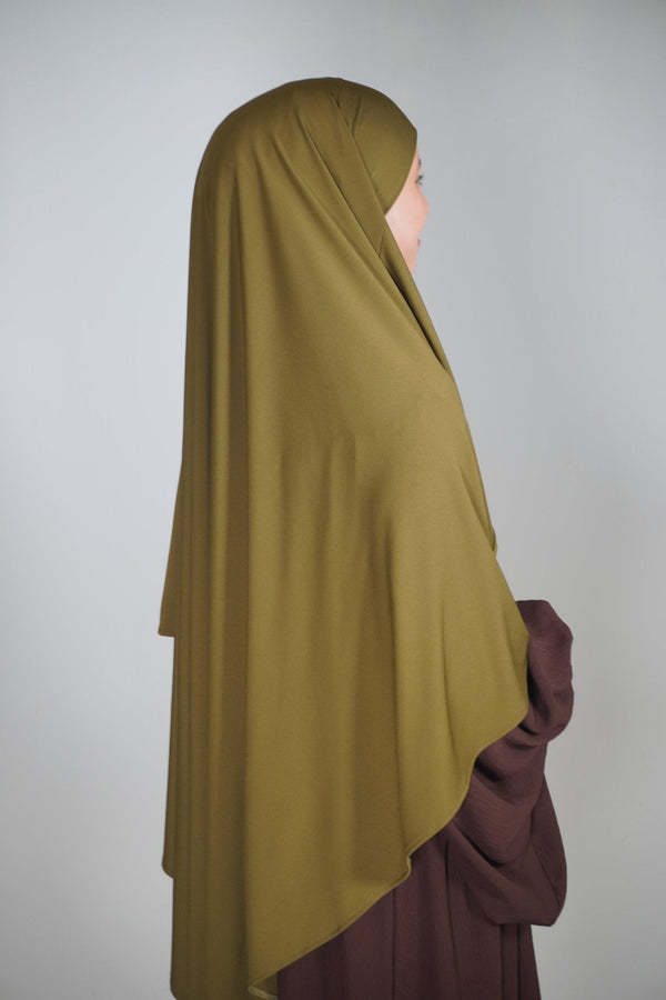 Jersey Khimar olivgrün - Byaygul