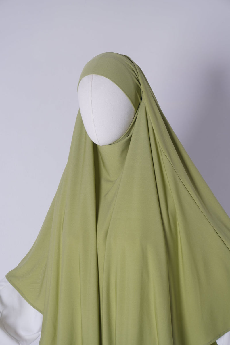 Jersey Khimar pistaziengrün - Byaygul