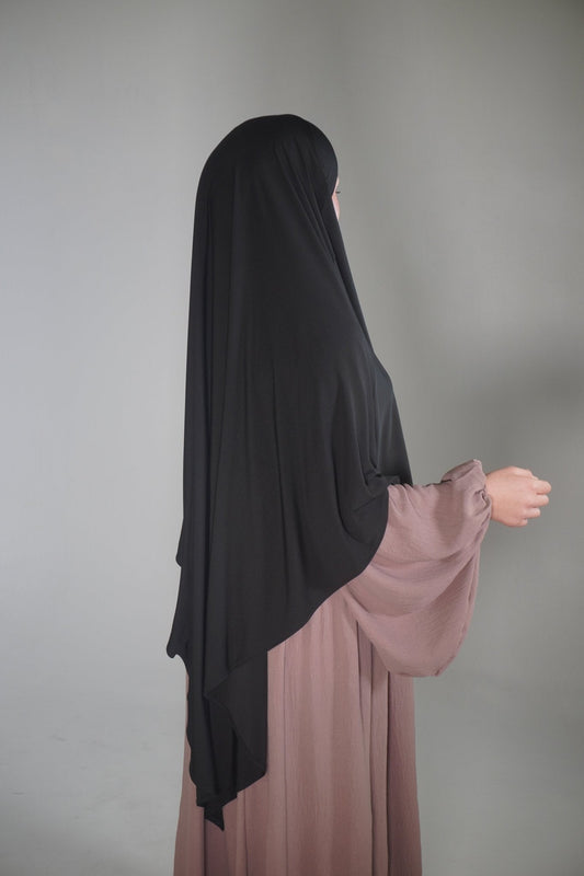 Jersey Khimar schwarz - Byaygul