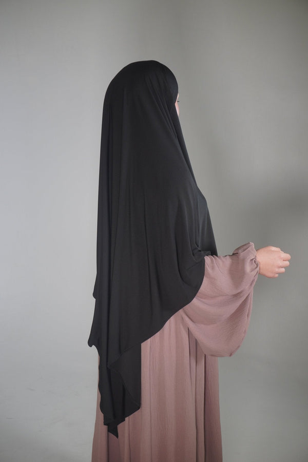 Jersey Khimar schwarz - Byaygul