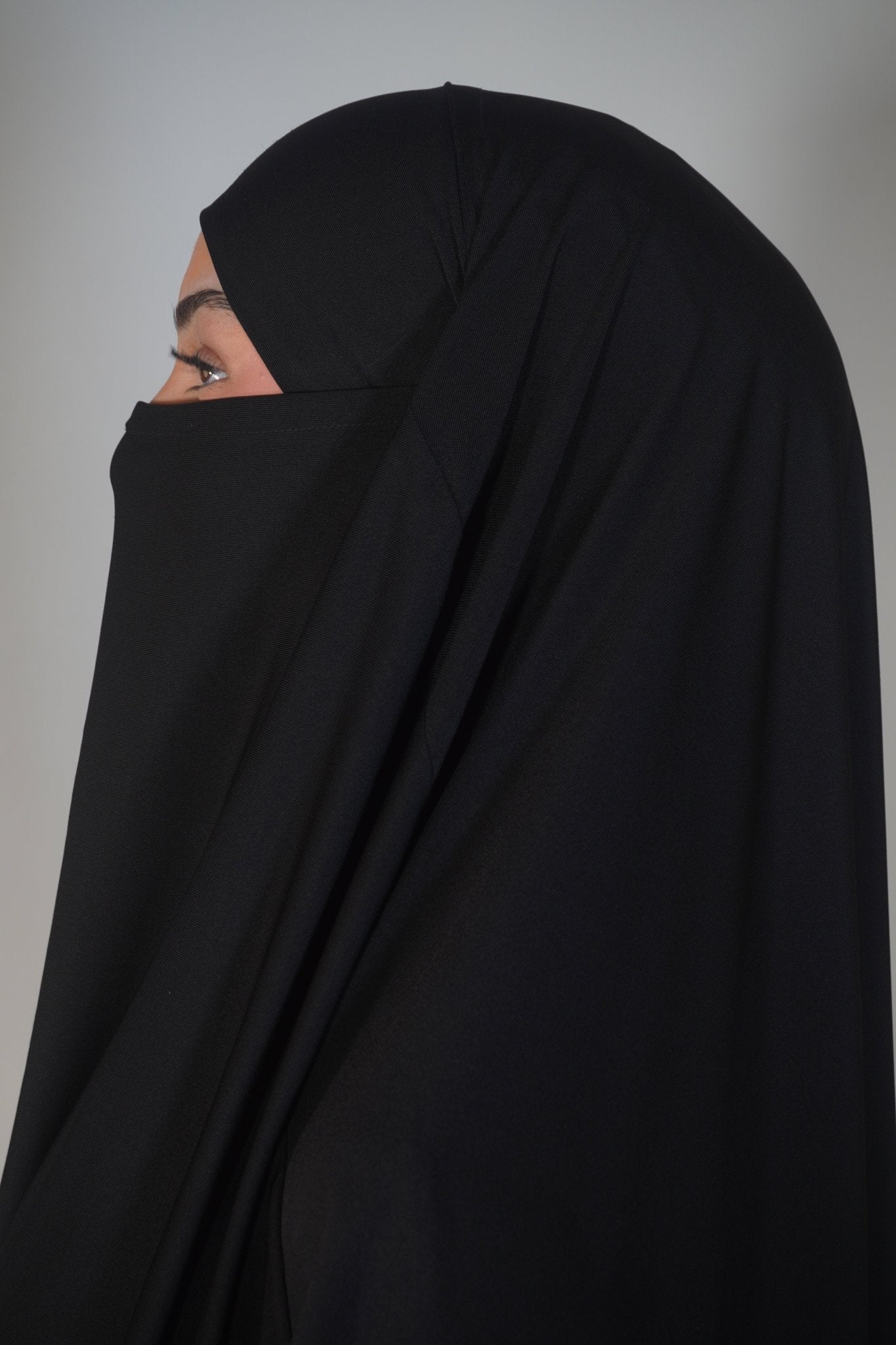 Jersey Khimar schwarz - Byaygul