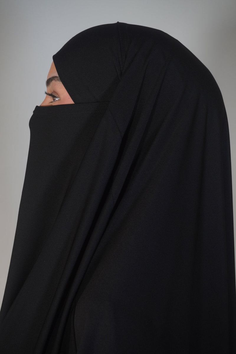 Jersey Khimar schwarz - Byaygul