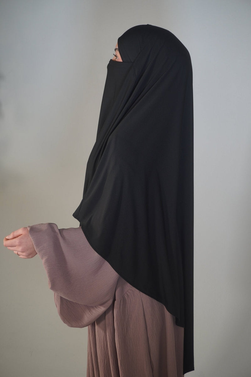 Jersey Khimar schwarz - Byaygul