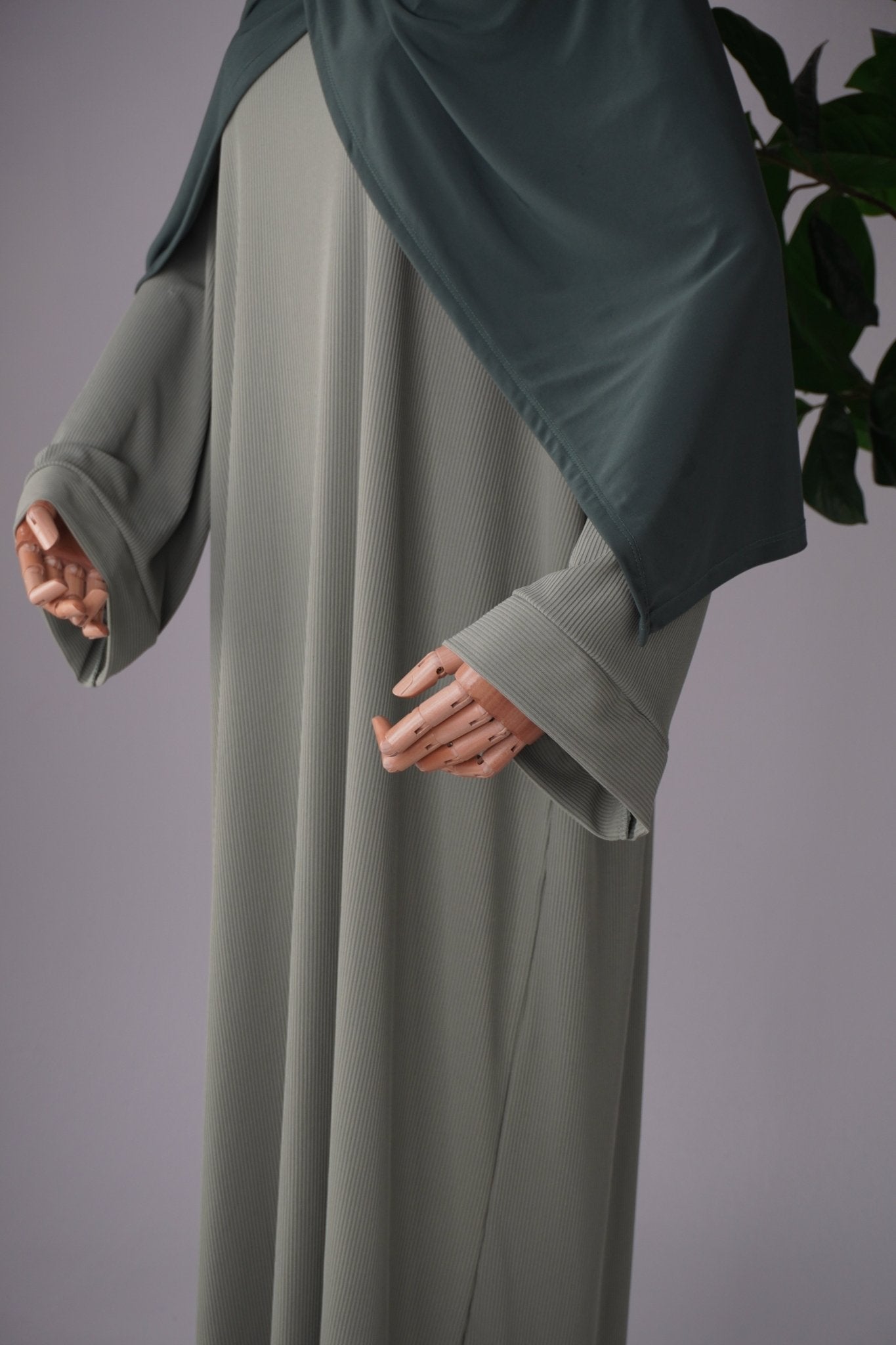 Jersey Kleid Matcha - Byaygul