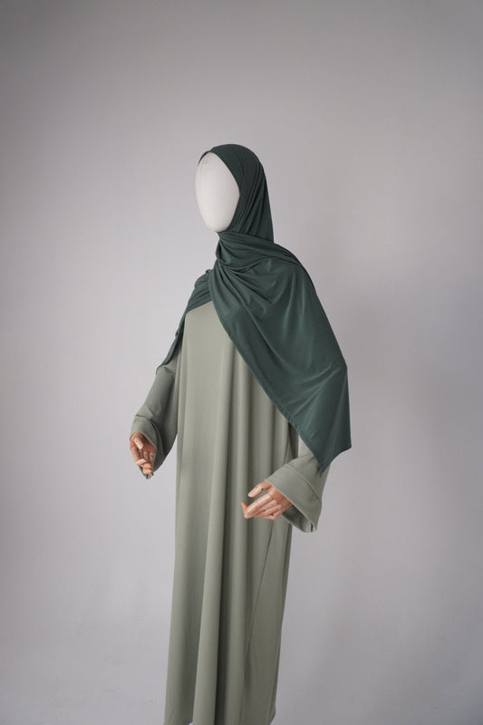Jersey Kleid Matcha - Byaygul