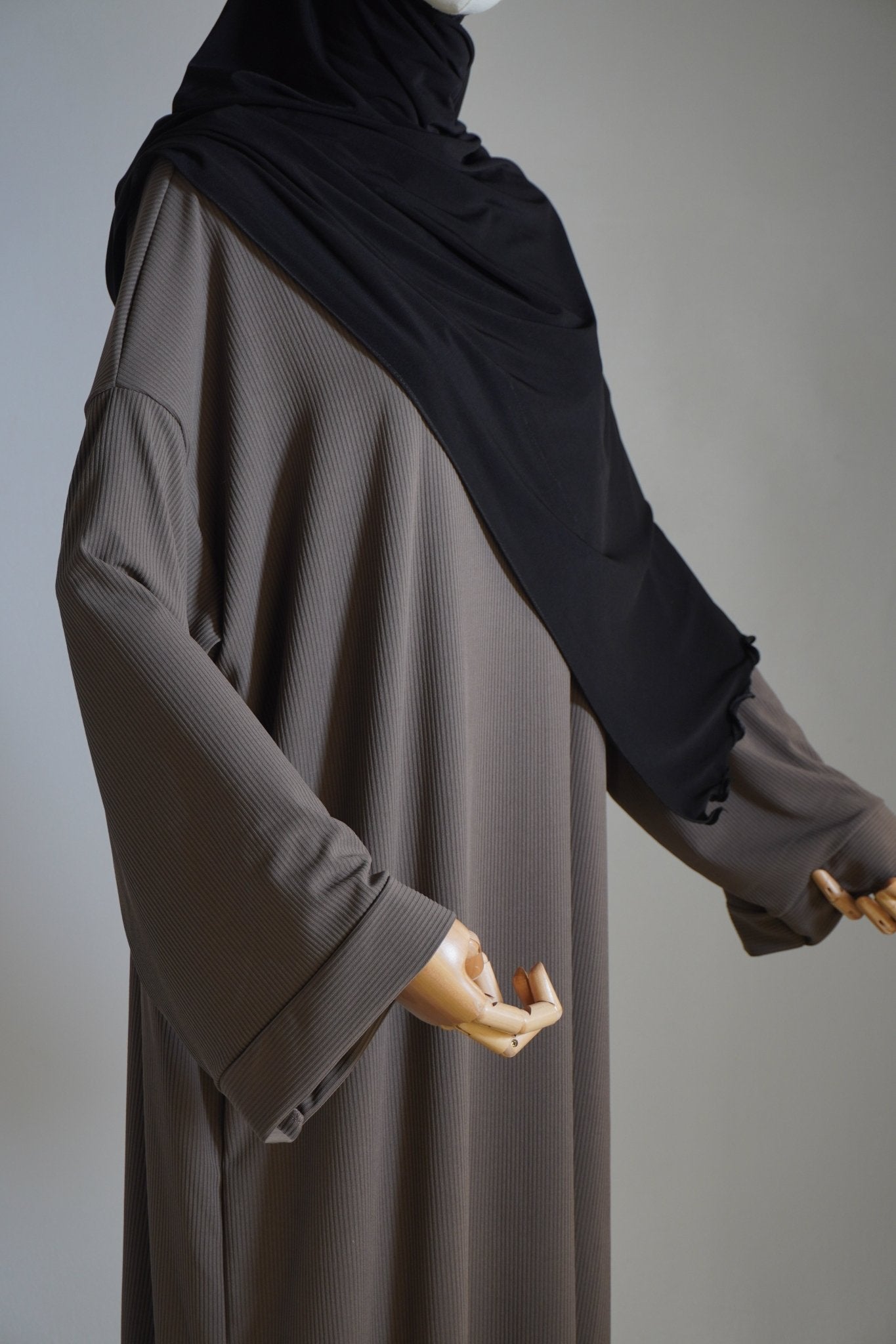 Jersey Kleid mocha - Byaygul