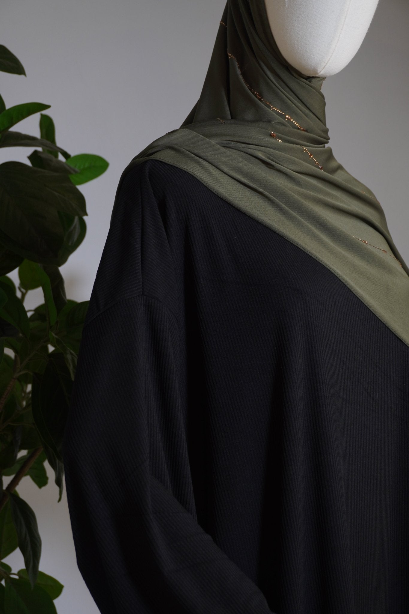 Jersey Kleid schwarz - Byaygul