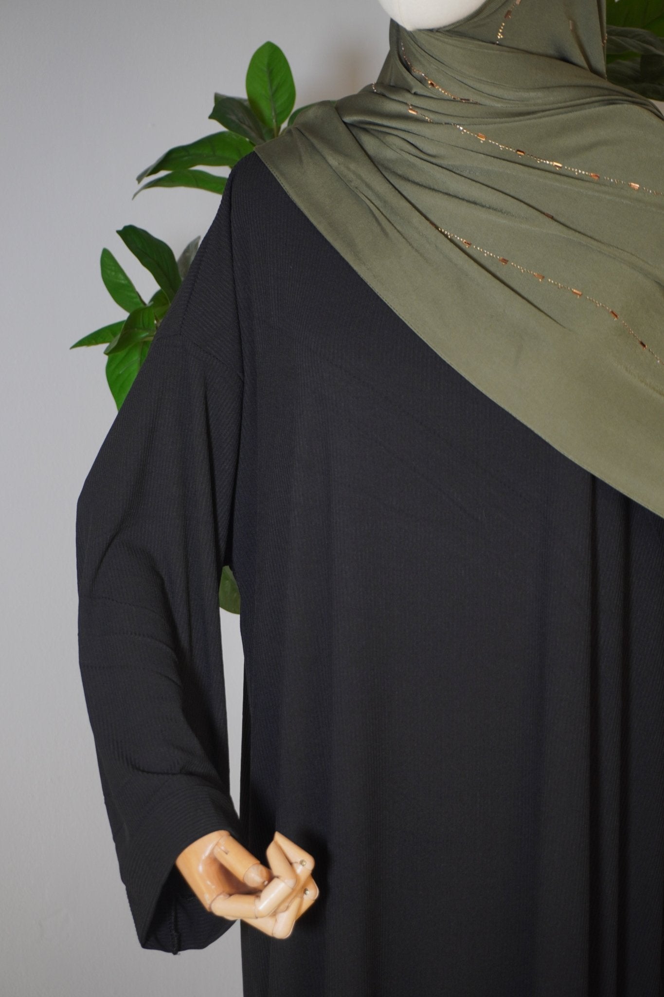 Jersey Kleid schwarz - Byaygul