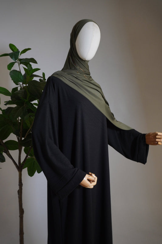 Jersey Kleid schwarz - Byaygul