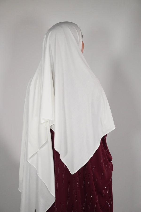 Jersey Premium Cremeweiß - Byaygul
