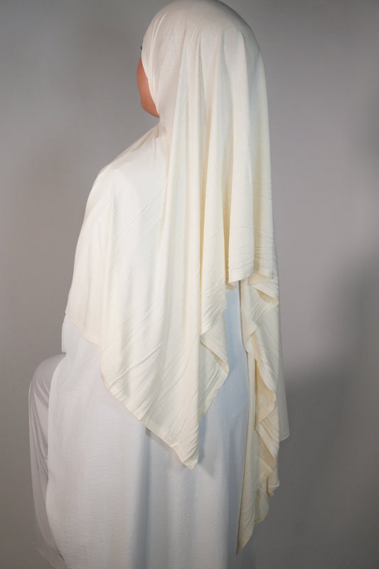 Jersey Soft Sweat cremeweiß - Byaygul