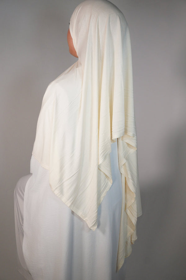 Jersey Soft Sweat cremeweiß - Byaygul