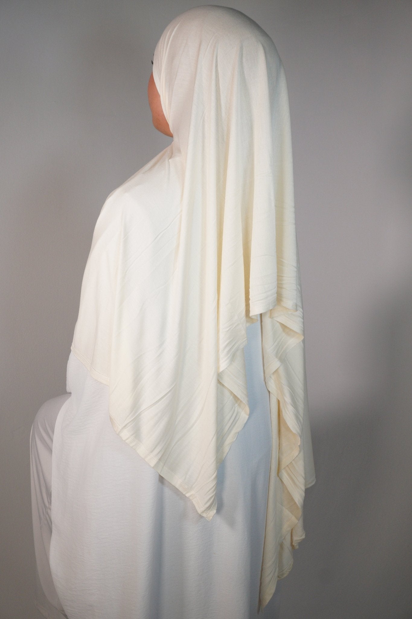 Jersey Soft Sweat cremeweiß - Byaygul