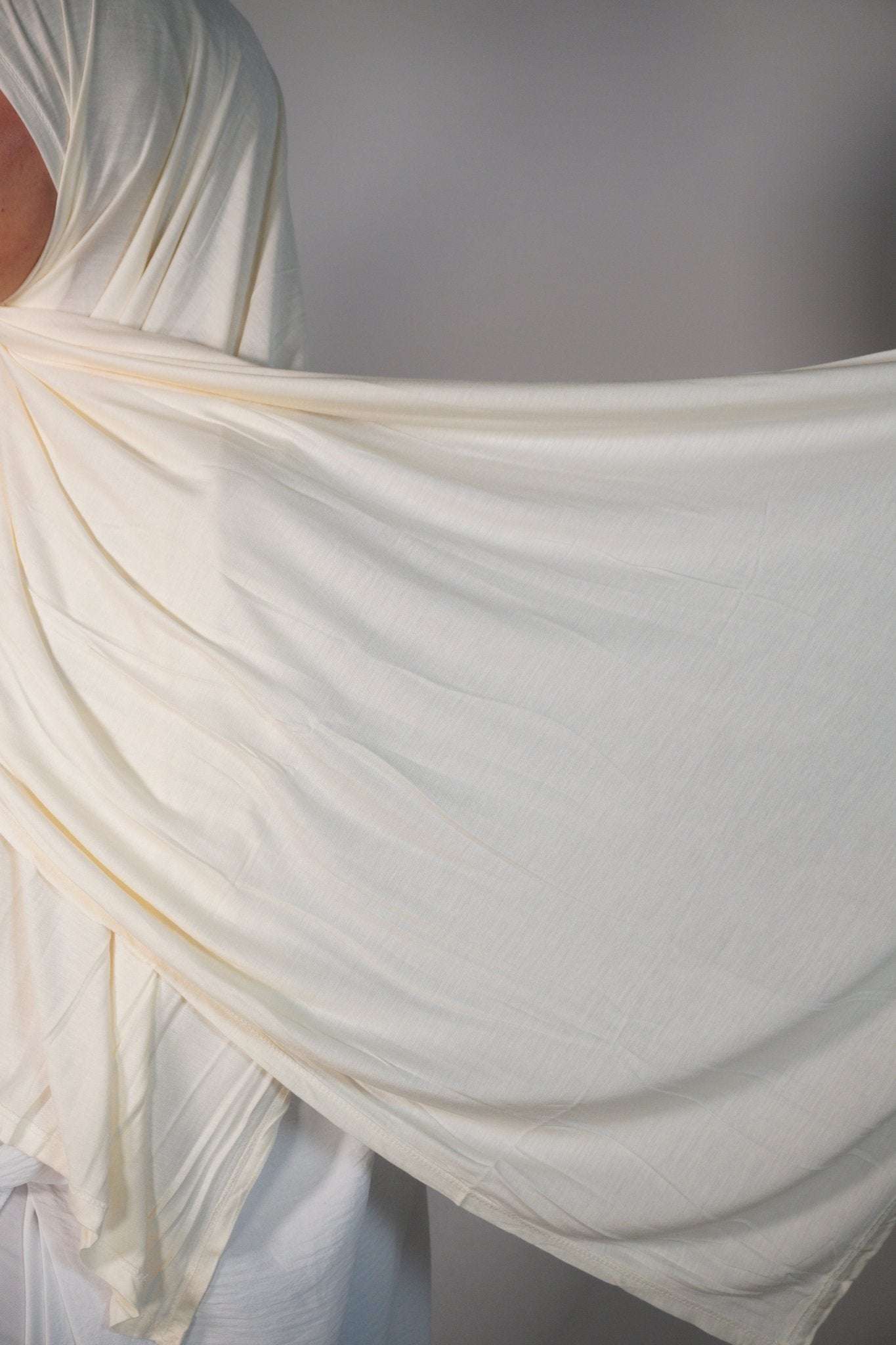 Jersey Soft Sweat cremeweiß - Byaygul