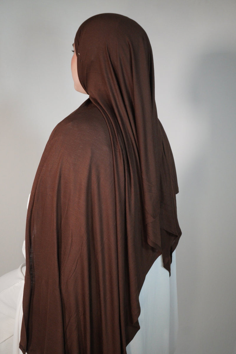Jersey Soft Sweat kaffee - Byaygul