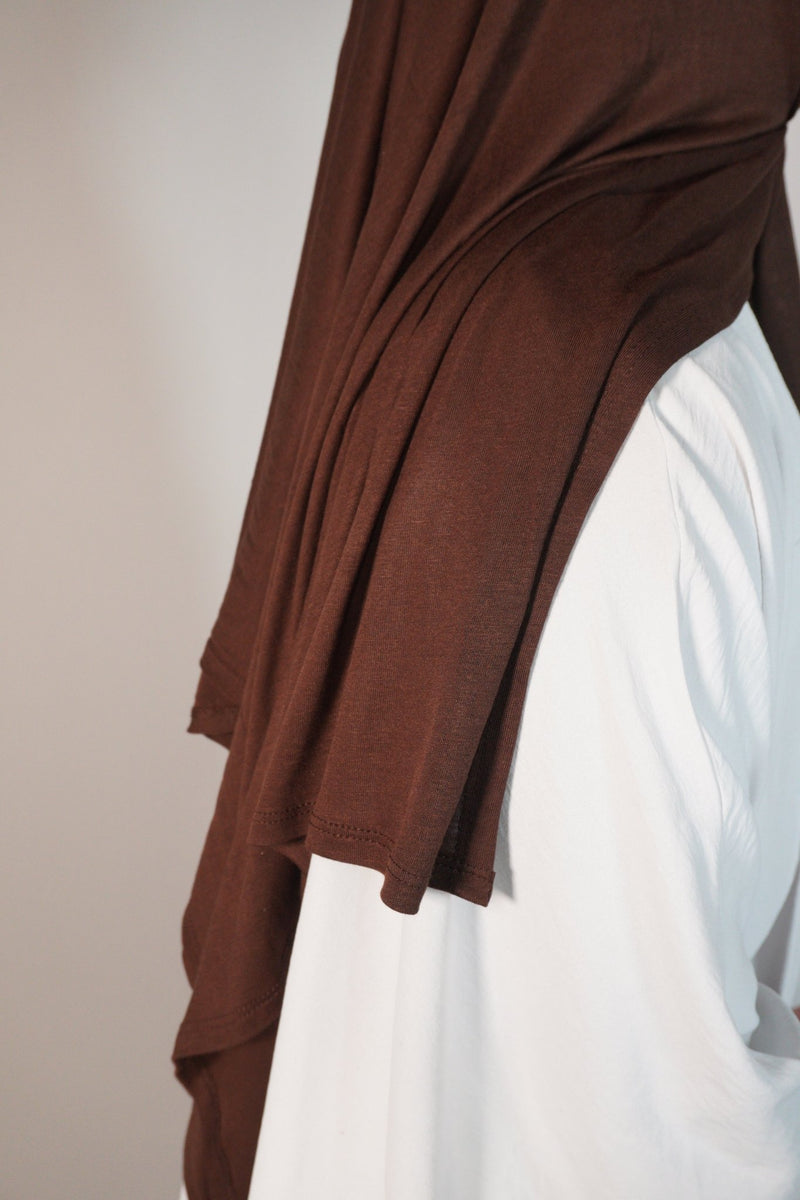 Jersey Soft Sweat kaffee - Byaygul
