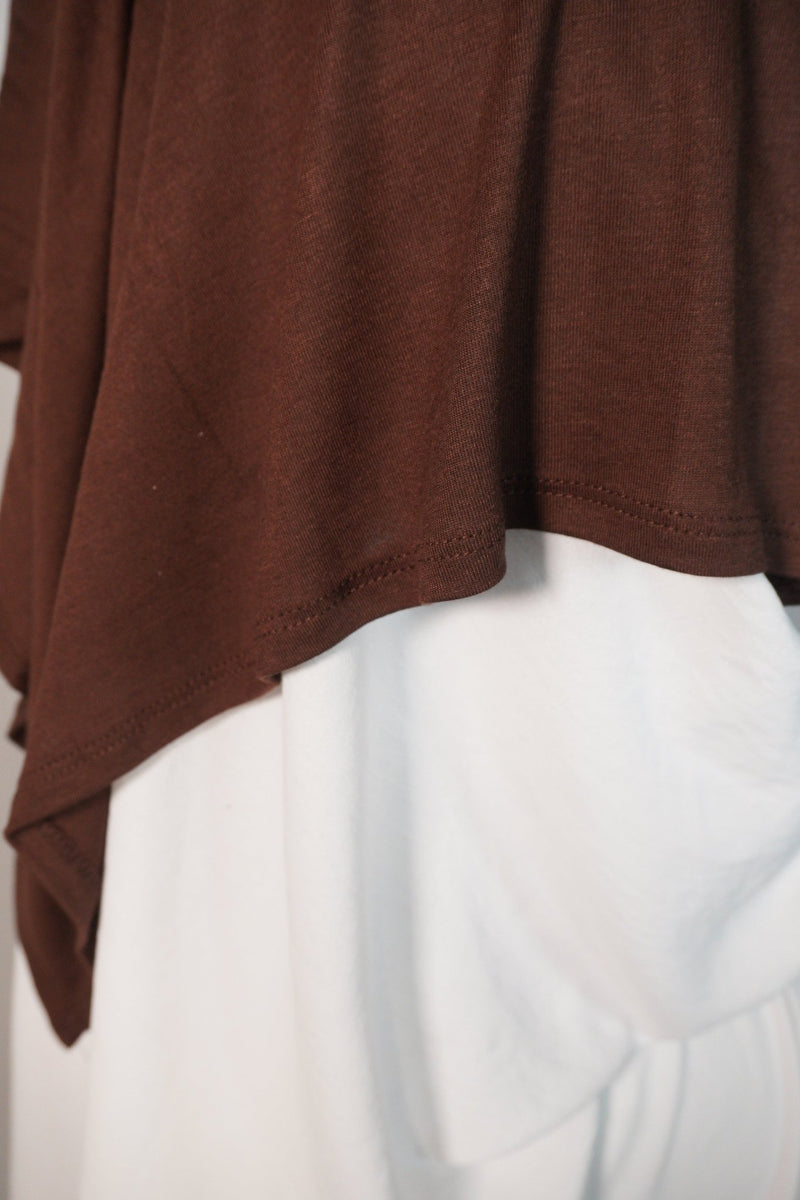 Jersey Soft Sweat kaffee - Byaygul