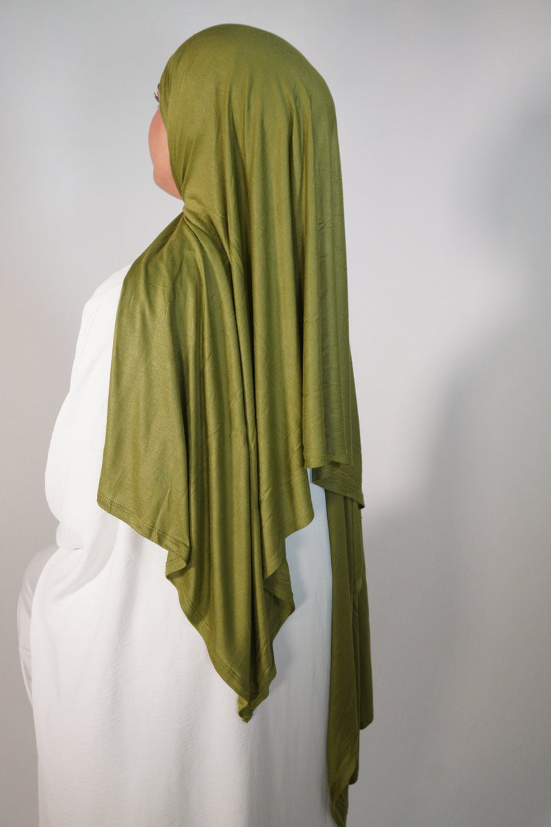 Jersey Soft Sweat olive - Byaygul