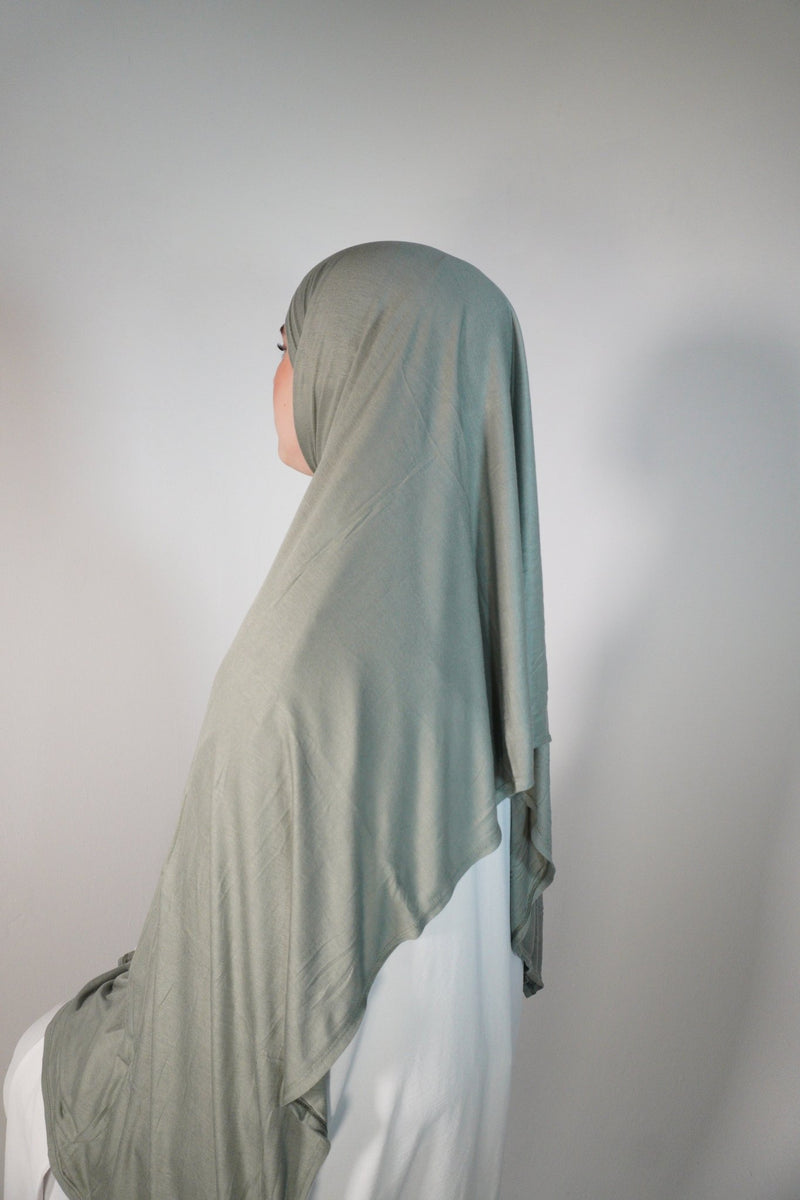 Jersey Soft Sweat sage - Byaygul
