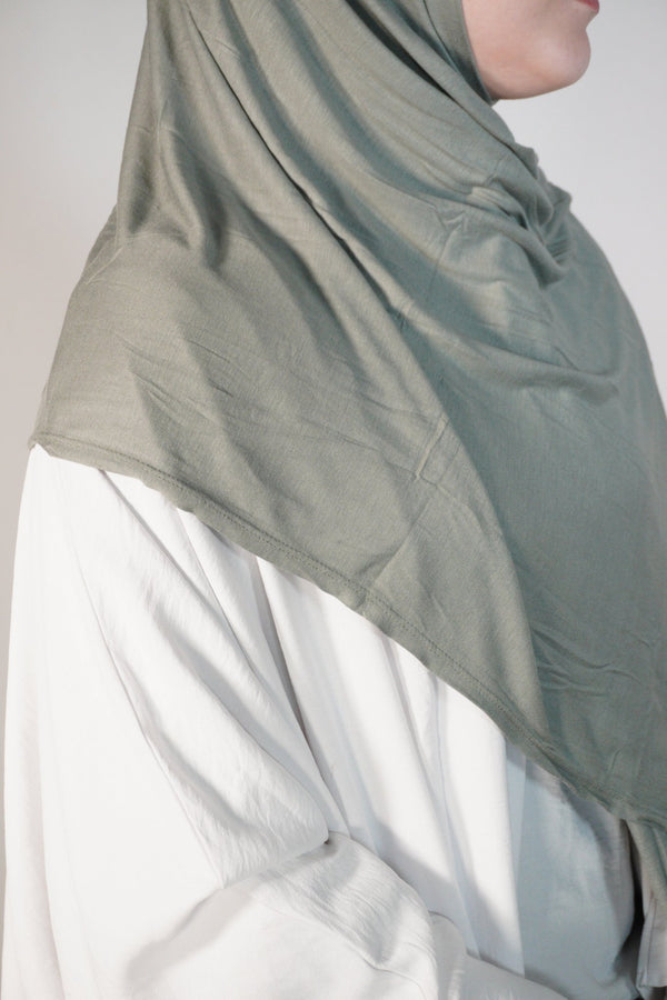 Jersey Soft Sweat sage - Byaygul
