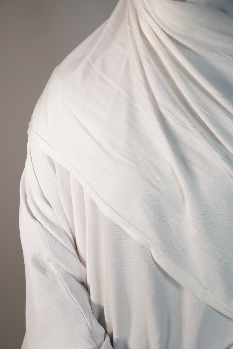 Jersey Soft Sweat schneeweiß - Byaygul