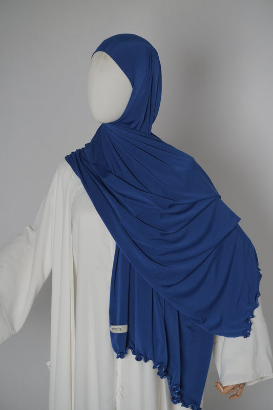 Jersey Welle himmelblau - Byaygul