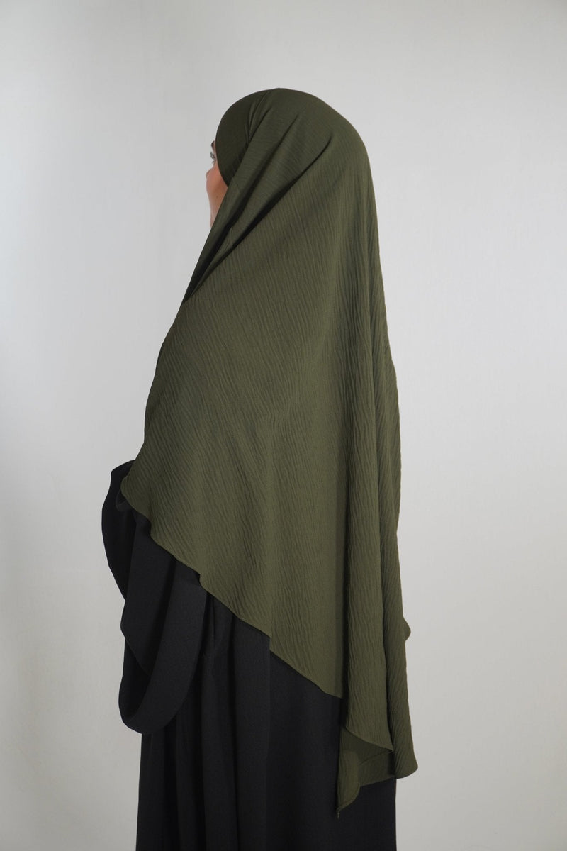 Khimar Einlagig armeegrün - Byaygul