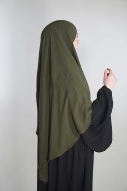 Khimar Einlagig armeegrün - Byaygul